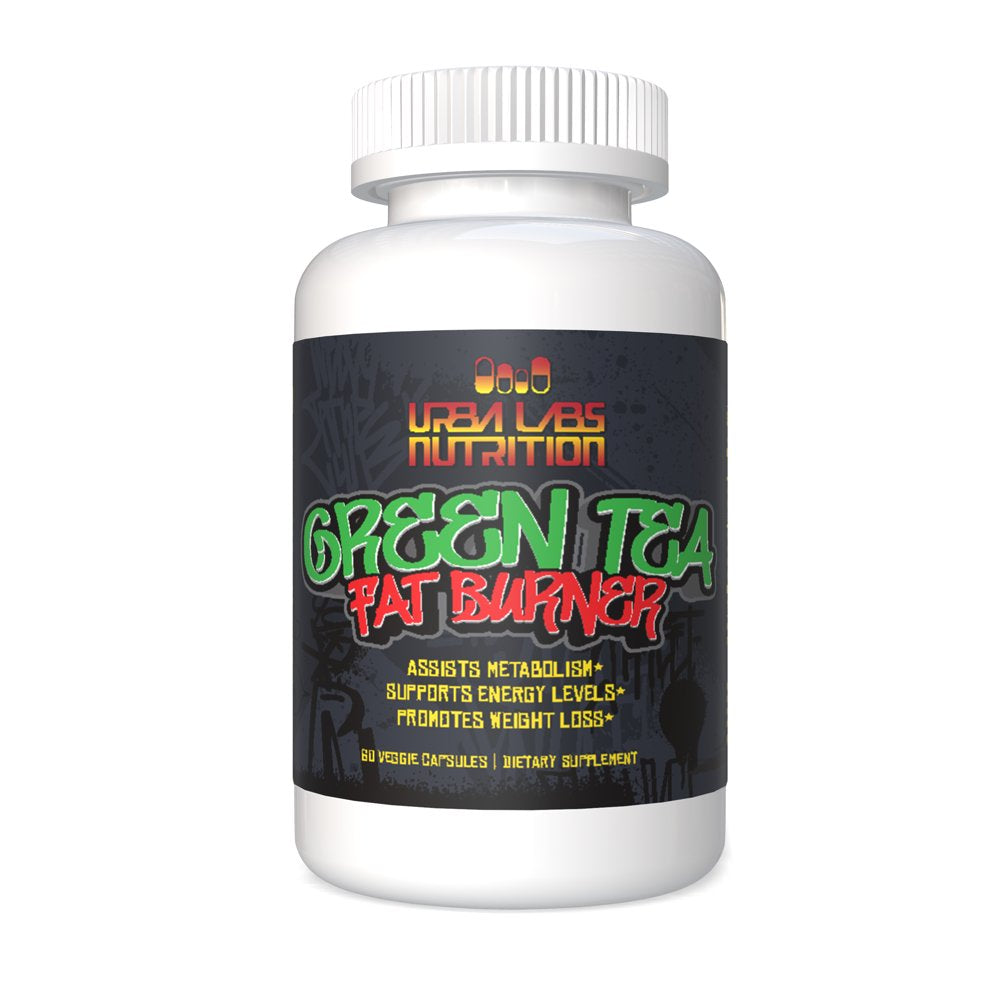 Urbalabs Green Tea Extract Fat Burner Premium Supplement Healthy Weight Loss Diet Pills Appetite Suppressant for Weight Loss Metabolism Booster All Natural