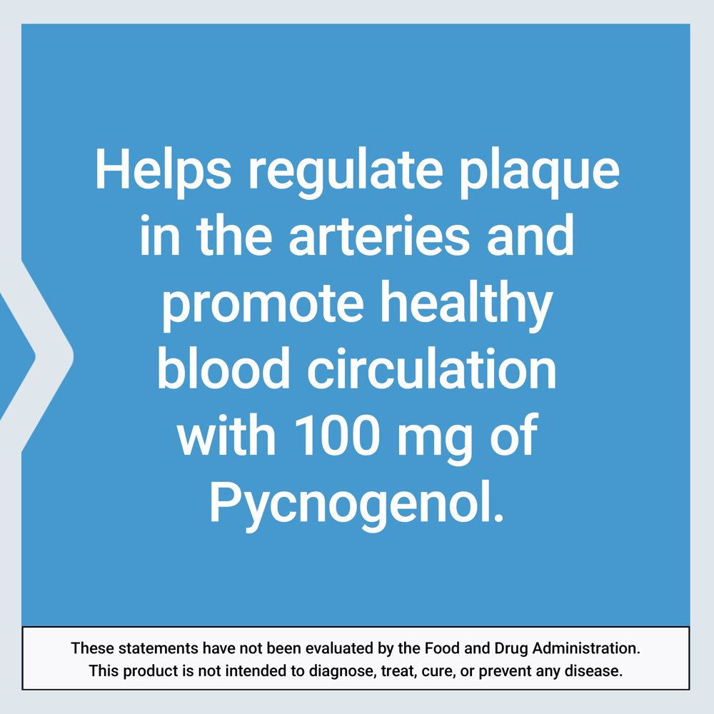 Life Extension Arterial Protect - Blood Pressure Supplement for Heart Health - with Gotu Kola and Pycnogenol Dried French Maritime Pine Bark Extracts - Gluten-Free, Non-Gmo, Vegetarian - 30 Capsules