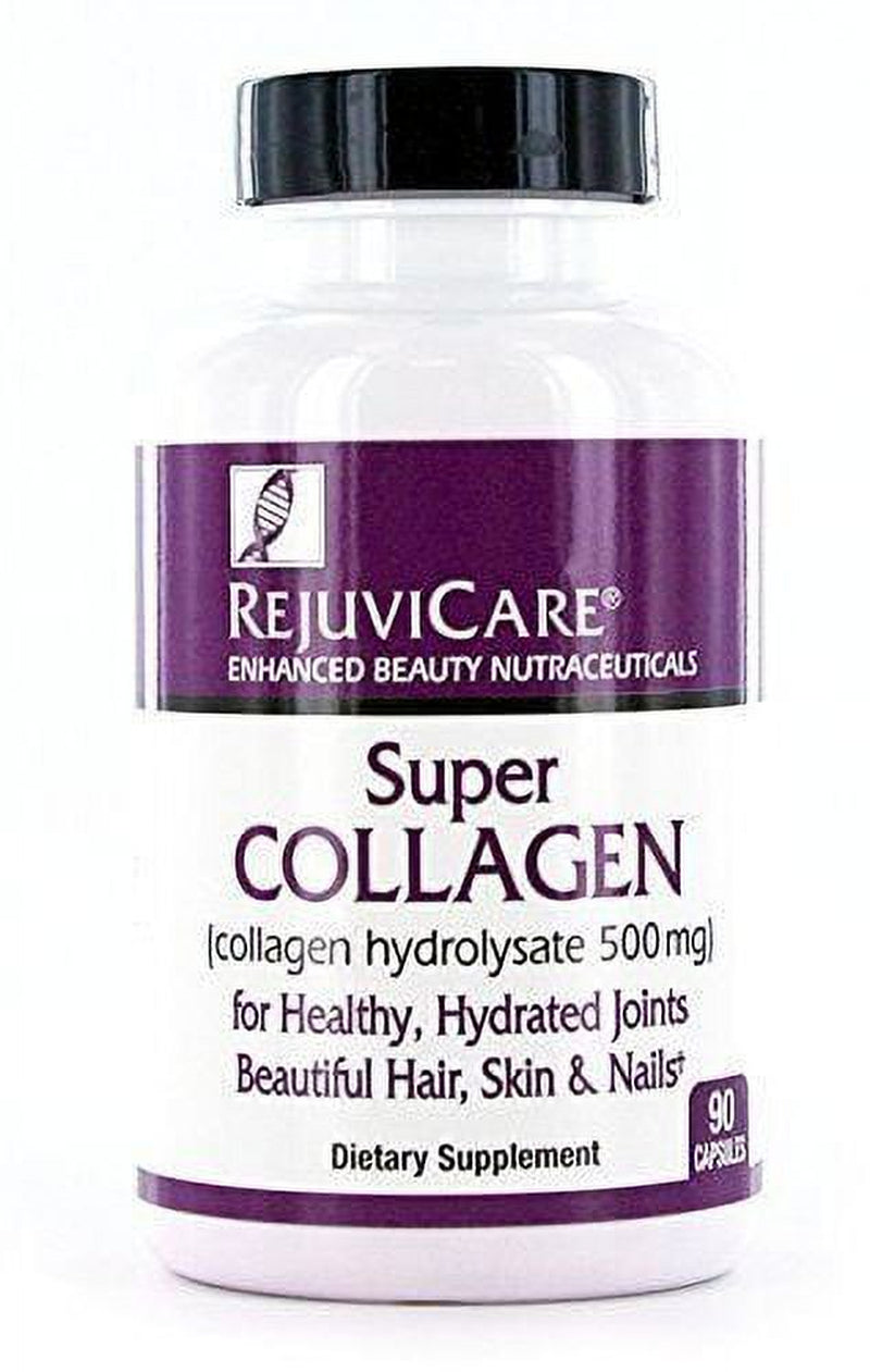 Rejuvicare Super Collagen Capsules for a Beautiful Hair Skin and Nails 90 Count