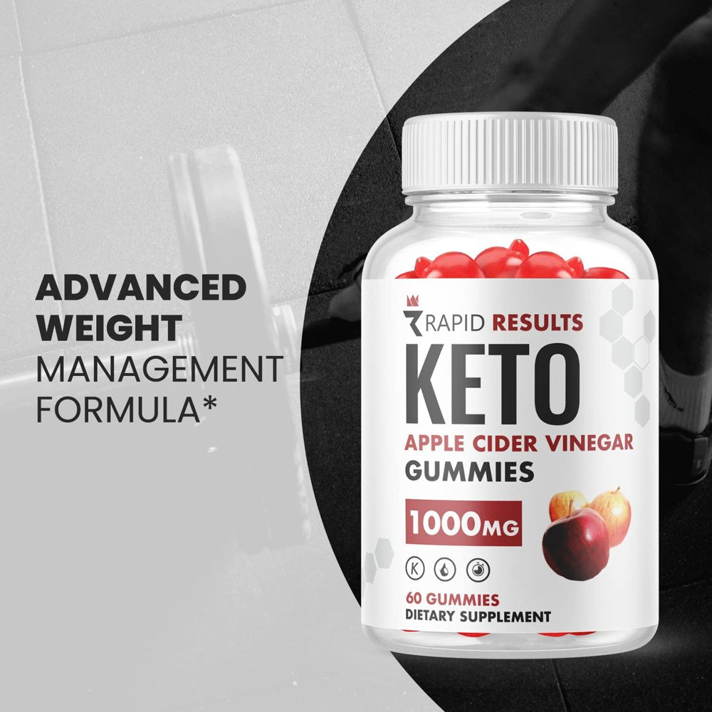 (5 Pack) Rapid Results Keto ACV Gummies - Supplement for Weight Loss - Energy & Focus Boosting Dietary Supplements for Weight Management & Metabolism - Fat Burn - 300 Gummies