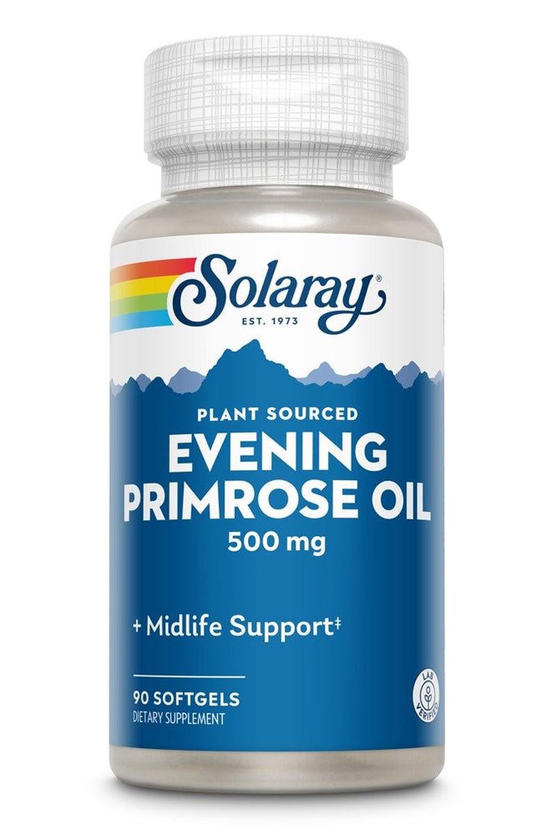 Solaray Evening Primrose Oil -- 500 Mg - 90 Softgels