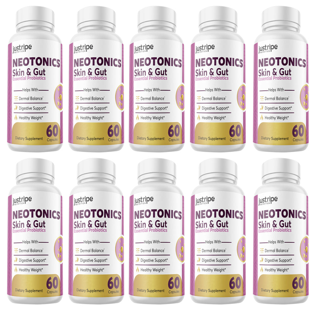 10 Pack Neotonics - Neotonics Skin & Gut Probiotics Supplement Pills