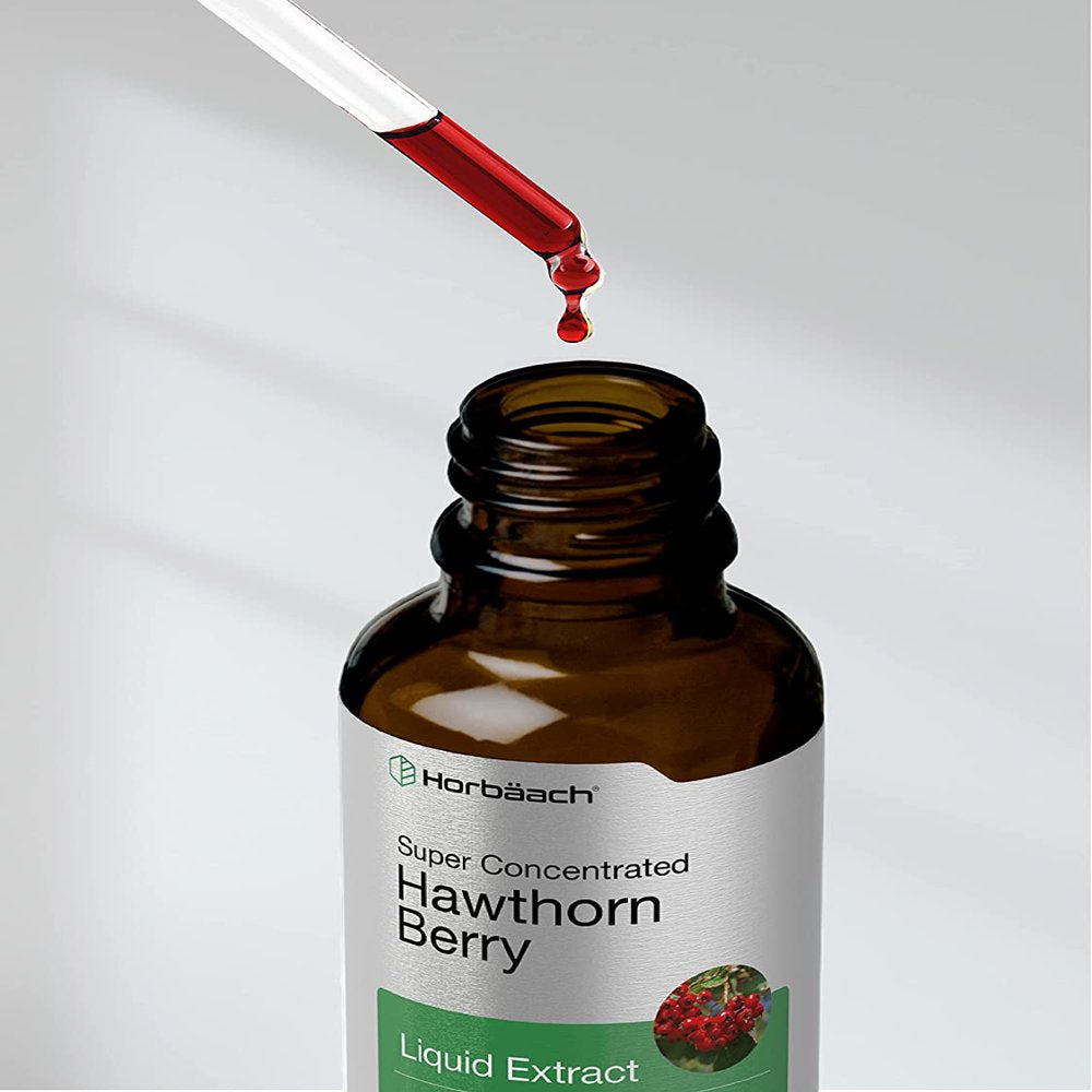 Hawthorn Berry Liquid Extract | 2 Oz | Vegetarian & Alcohol Free | by Horbaach