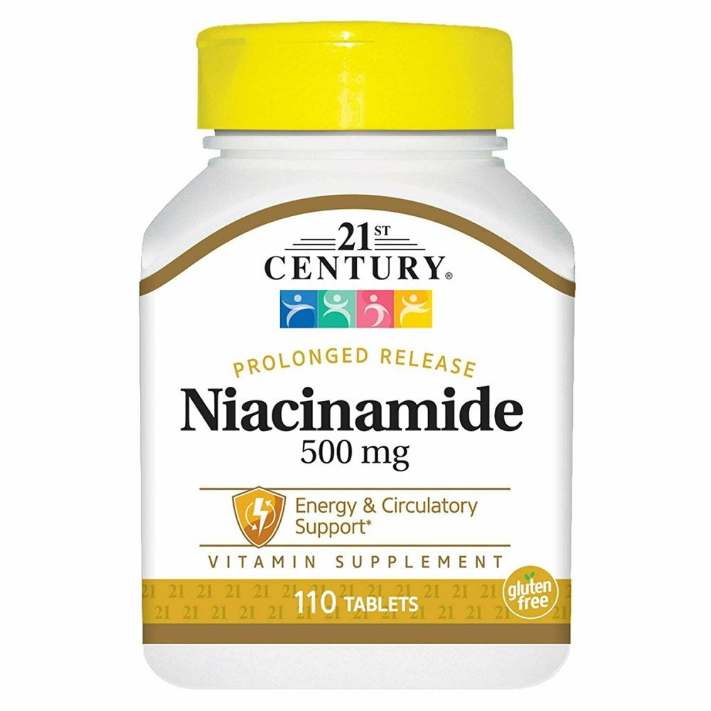 21St Century Niacinamide 500 Mg Prolonged Release Tablets, 110-Ct, 2-Pack