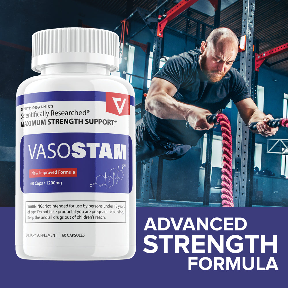 Vasostam Pills Maximum Strength Men (60 Capsules)