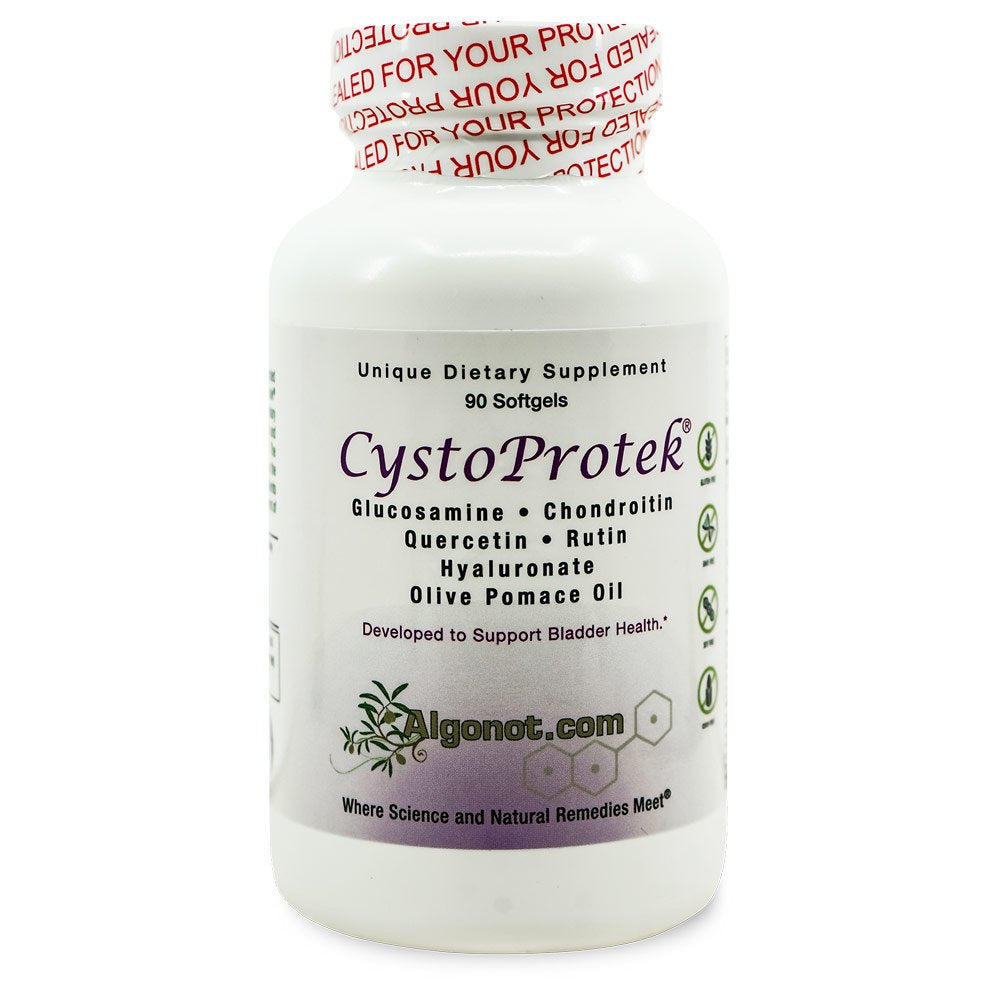 Cystoprotek® 1 Btl, 90 Softgels; Promotes Bladder Health and Support the Protective Layer of the Bladder