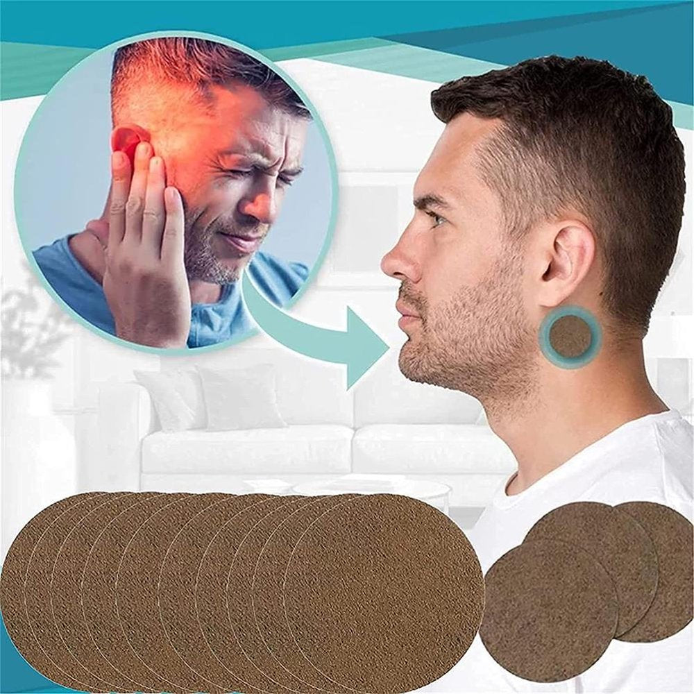 Tinnitus Patch Ear Protect Hearing Loss Sticker Natural Herbal Extract Plaster Health Care