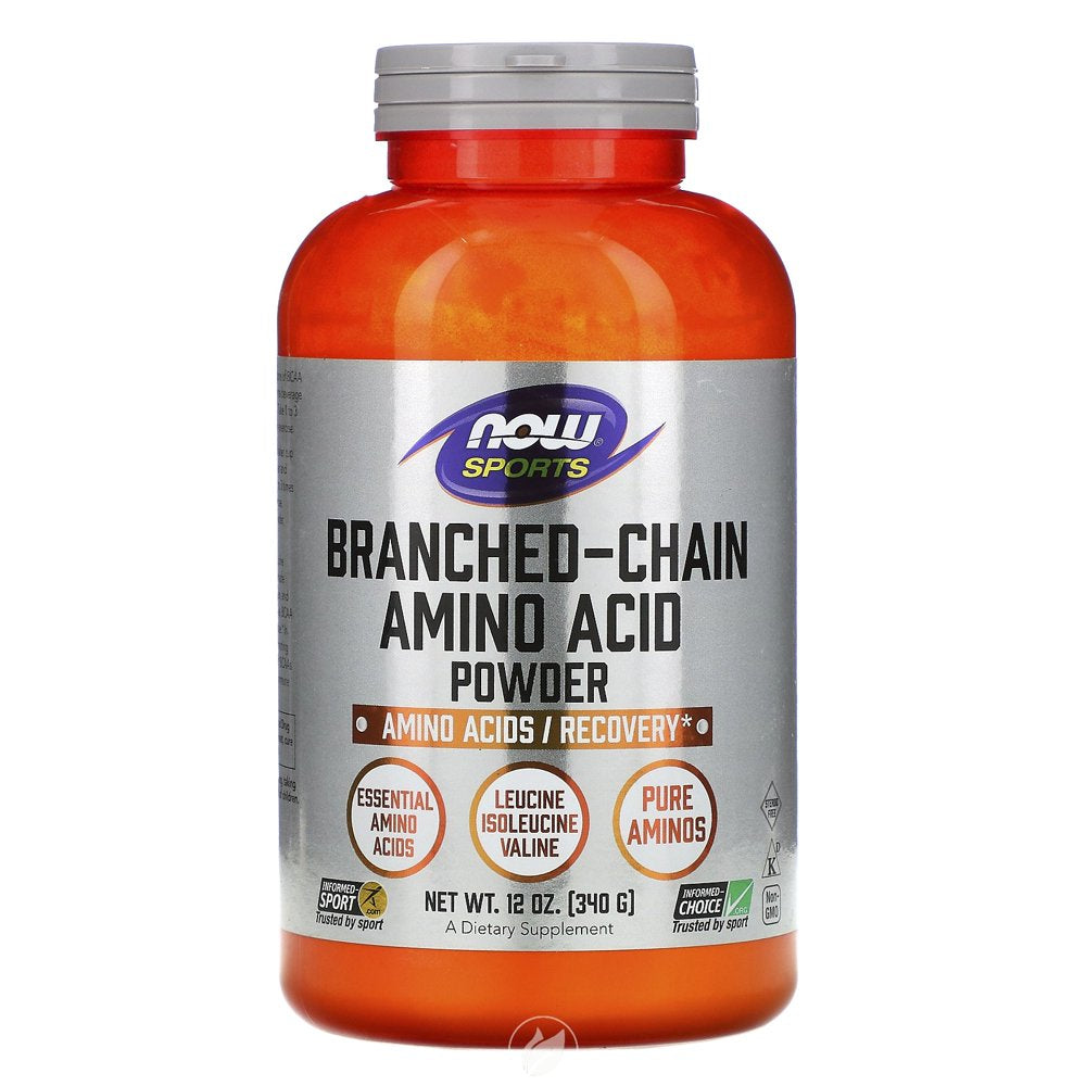 NOW Sports Branch Chain Amino Powder 12 Oz