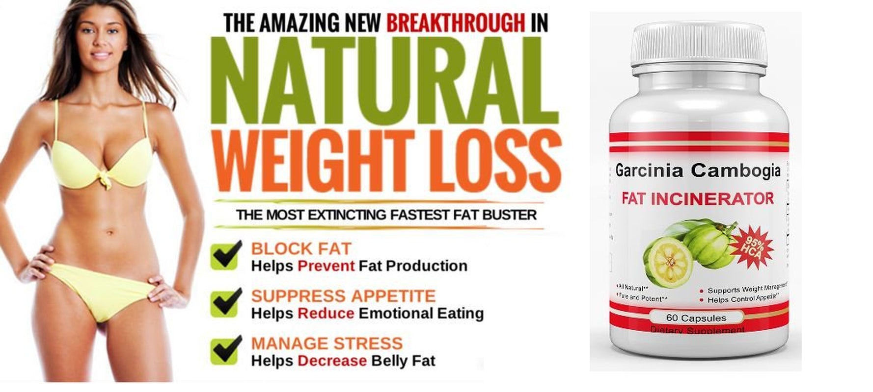 Weight Loss Fat Burner Garcinia Cambogia