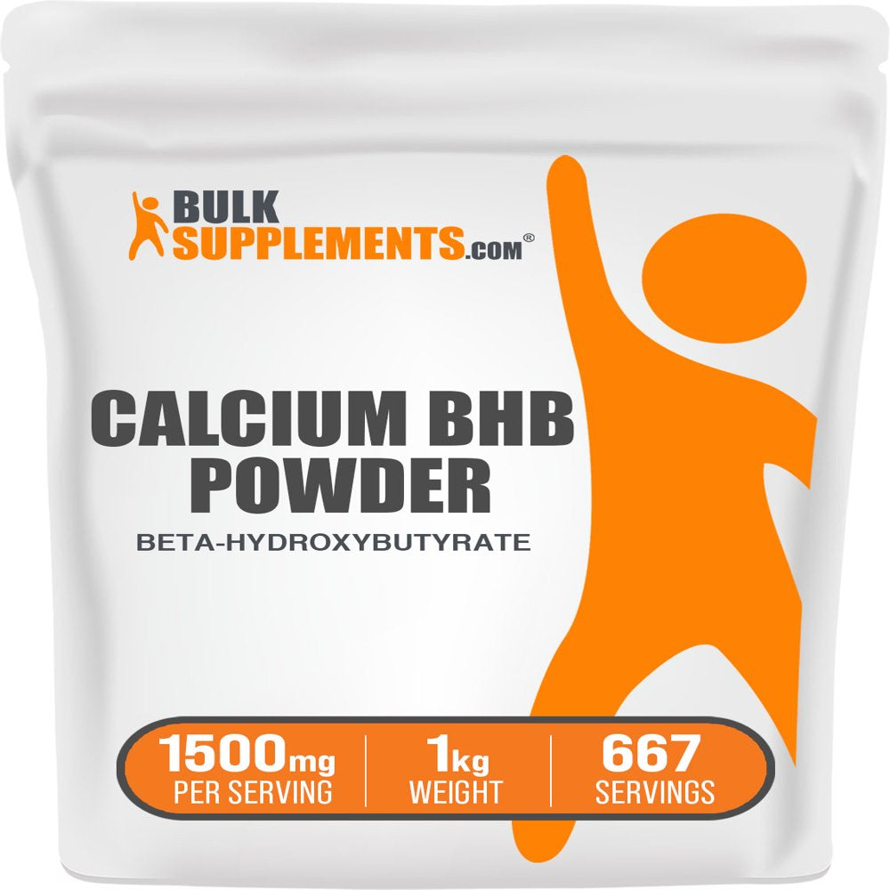 Bulksupplements.Com Calcium BHB Powder - Keto Supplements for Ketosis - BHB Exogenous Ketones - Keto Boost - Keto BHB Powder (1 Kilogram)