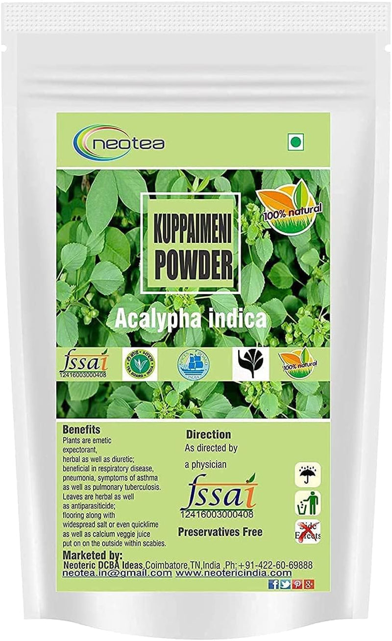 TARIN Neotea Kuppaimeni Powder Acalypha Indica 300G