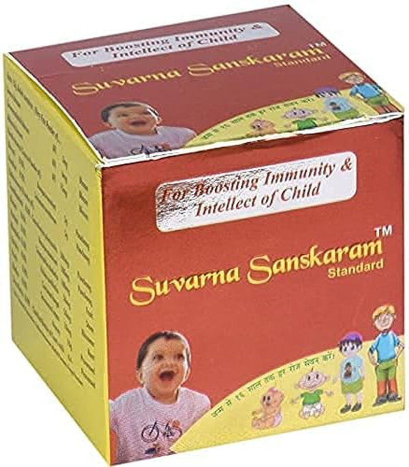 Kabir Suvarnaprashan Herbal Immunity & Appetite Booster Herbs for Kids & Children Medicine in Avaleha Form 15Gm (आयुर्वेदिक दवा Suvarnasanskaram/Swarnaprashan)