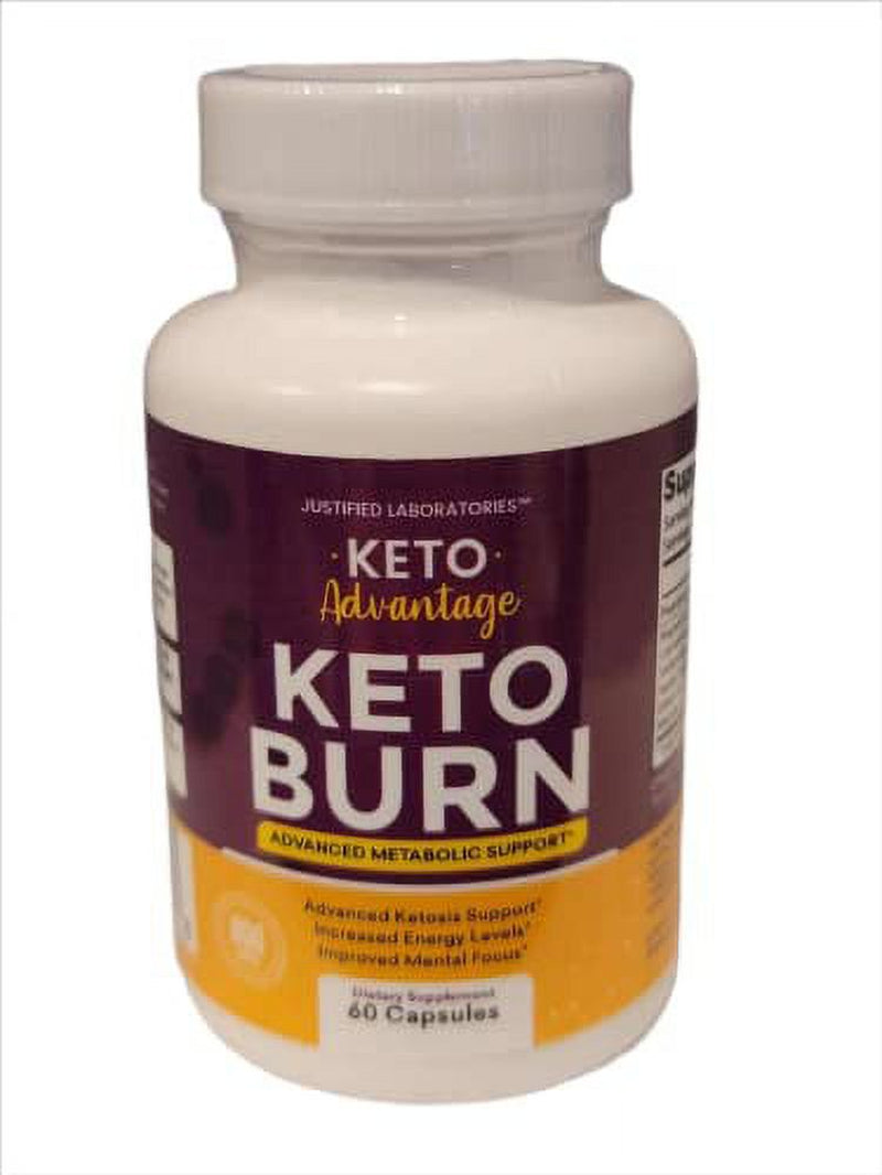 (2 Pack) Keto Advantage Keto Burn Pills Includes Apple Cider Vinegar Gobhb Exogenous Ketones Advanced Ketogenic Supplement Ketosis Support for Men Women 120 Capsules