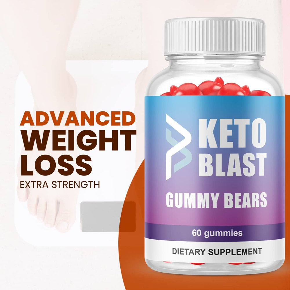 (1 Pack) Keto Blast Gummies - Supplement for Weight Loss - Energy & Focus Boosting Dietary Supplements for Weight Management & Metabolism - Fat Burn - 60 Gummies