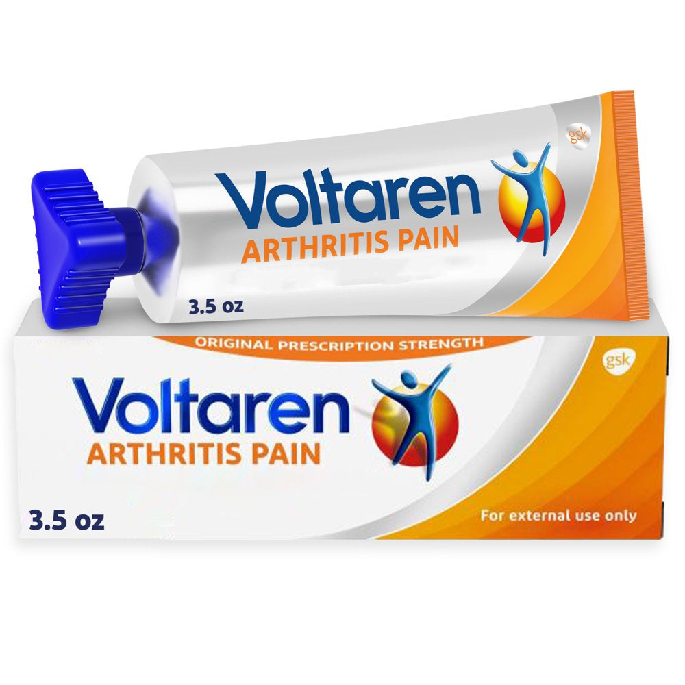 Voltaren Topical Arthritis Medicine Gel Pain Reliever for Arthritis, 3.5 Oz