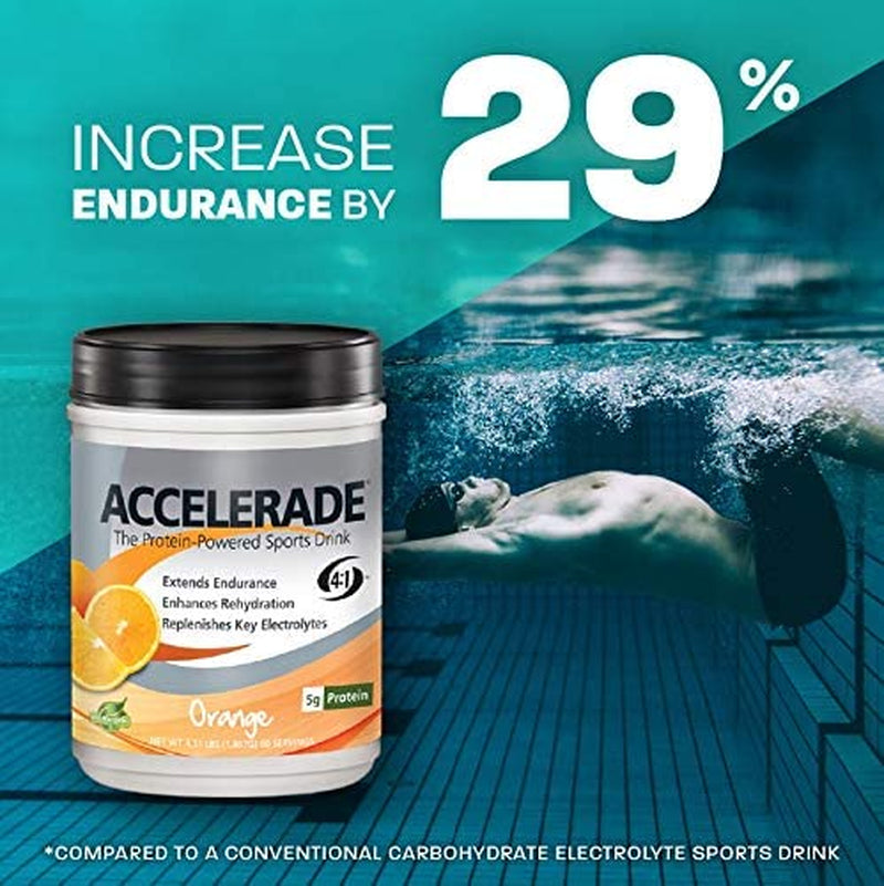 Accelerade Pacifichealth, All Natural Sport Hydration Drink Mix with Protein, Carbs, and Electrolytes for Superior Energy Replenishment - Net Wt. 2.06 Lb, 30 Serving (Lemon Lime) with Shaker