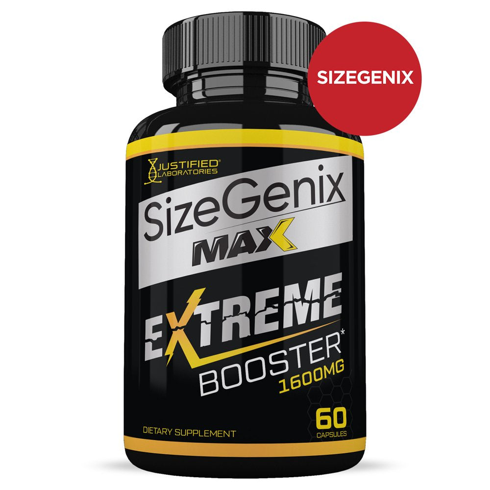 (10 Pack) Sizegenix Max Men’S Health Supplement 1600Mg 600 Capsules