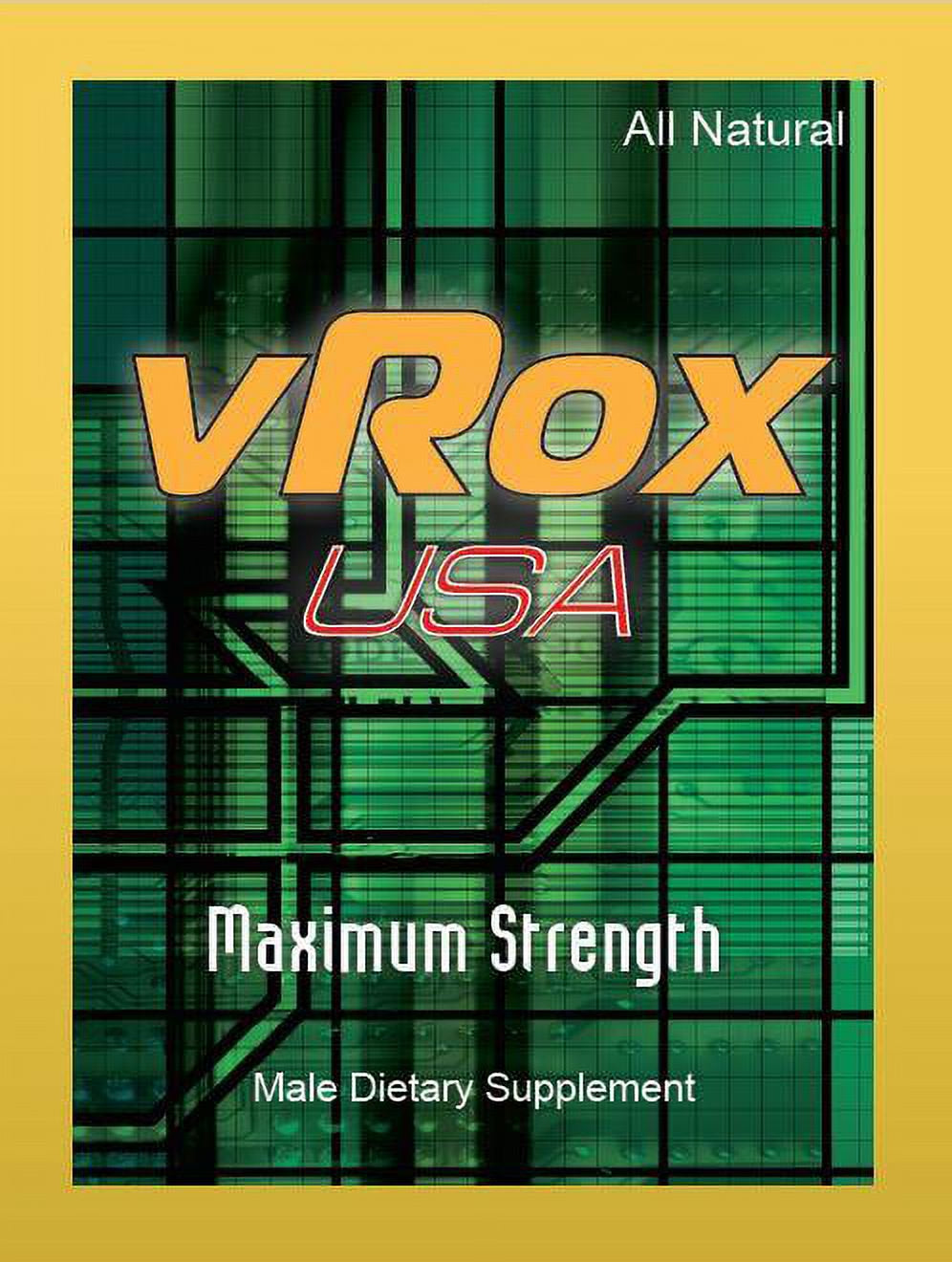 VROX MAXIMUM STRENGTH MALE ENHANCEMENT EASY CARRY PACKAGE