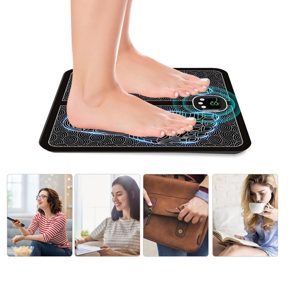 Weloille Foot Massager for Neuropathy Feet, Whole Body Massager for Neuropathy, Foot Massager for Circulation and Pain Relief, for Those Who Stand and Work All Day