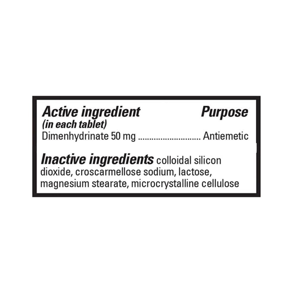 Dramamine Original, Motion Sickness Relief, 36 Count