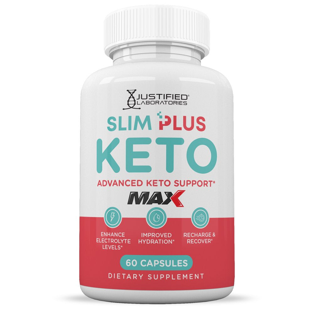 (2 Pack) Slim plus Keto ACV MAX Pills 1675Mg Alternative to Gummies Dietary Supplement 120 Capsules