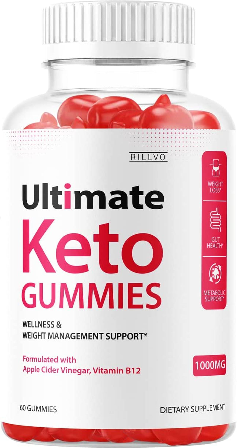 Ultimate Keto Gummies Max Potency Ultimate Keto Gummy Advanced Formula (60 Gummies)