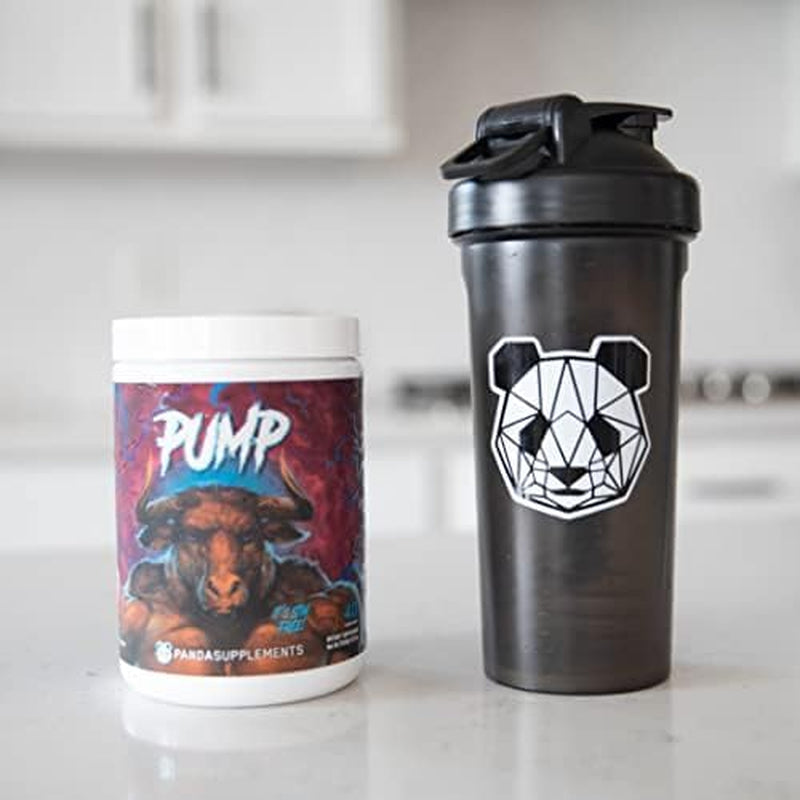 Underground Bio Labs Panda Supps Pump, Pre-Workout, No-Clump Formula W/10G L-Citrulline Malate, Alpha GPC, Lions Mane,Cognatiq™,Vasodrive-Ap® 40 Scoops (Rainbow Dragonfruit)