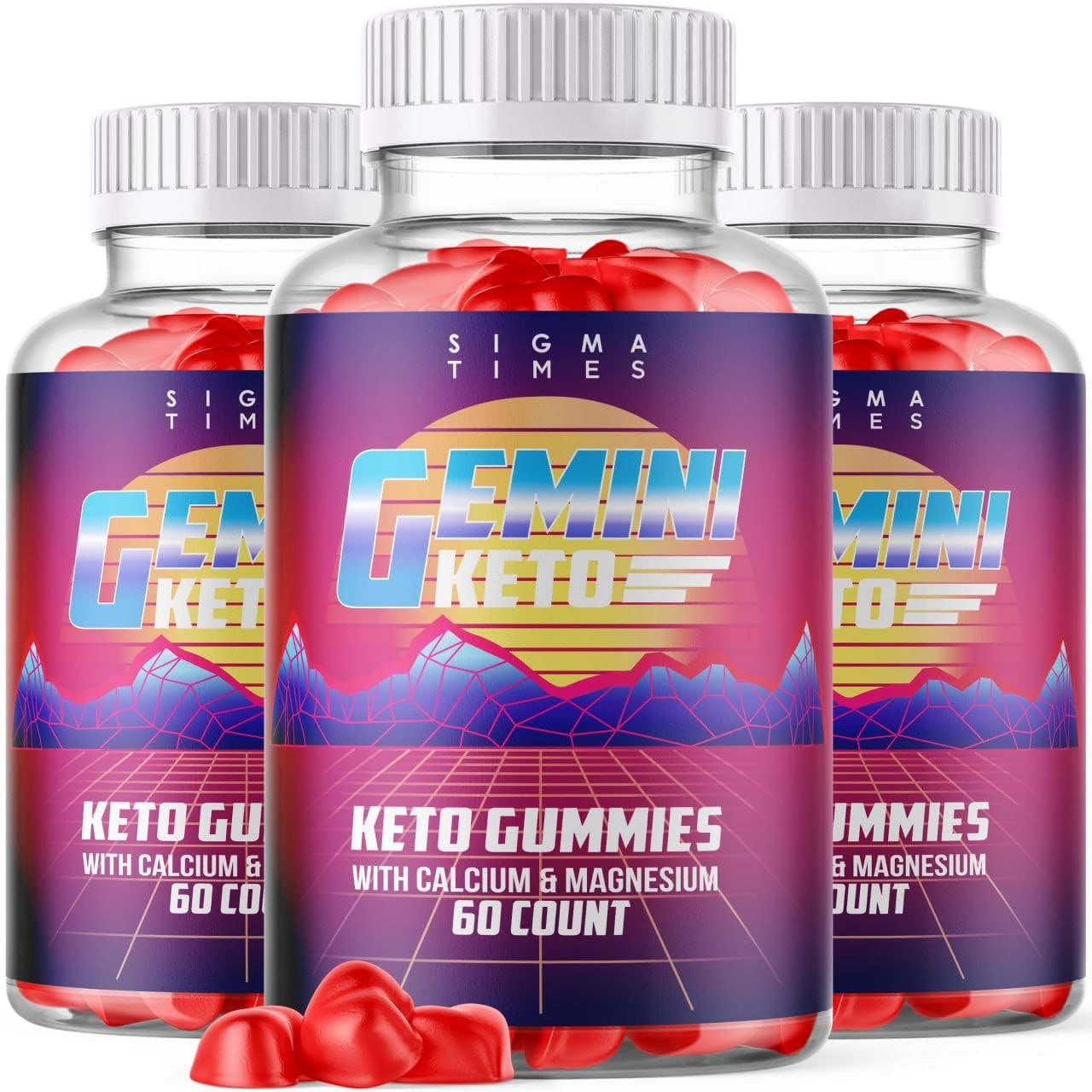 (3 Pack) Gemini Ketosis Gummies, Gemini Ketosis, Ketosis Gummies, Gemini Ketosis ACV Gummies, ACV Ketosis Gummies (180 Gummies)