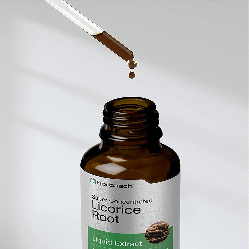 Licorice Root Liquid Extract | 2 Oz | Vegetarian & Alcohol Free | by Horbaach