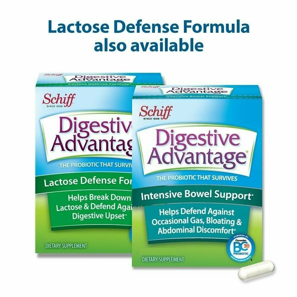 "Digestive Advantage Bowel Support & Abdominal Discomfort, 32Ct, 4-Pack