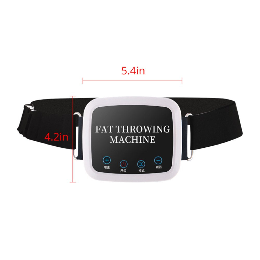 Wireless Electric Fat Burning Cellulite Massager Body Slimming Losing Weight Belt Womans Belly Fat Burner Machine