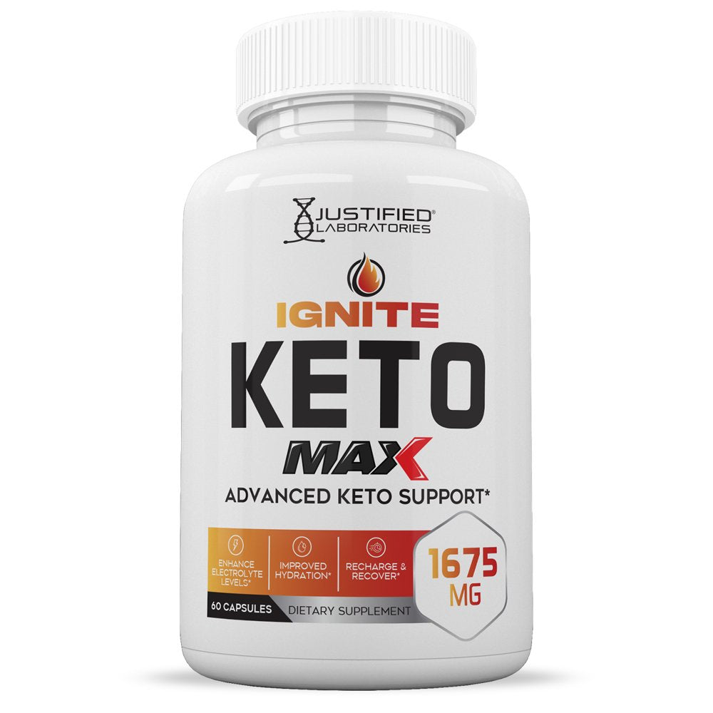 (5 Pack) Ignite Keto ACV MAX Pills 1675Mg Alternative to Gummies Dietary Supplement 300 Capsules