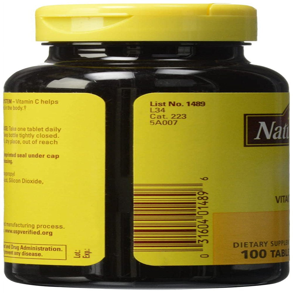 Nature Made Vitamin C 1000 Mg Tablets 100 Ea