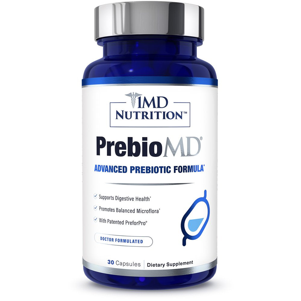 1MD Nutrition Prebiomd - Prebiotic with Preforpro® | Support Healthy Digestion and Beneficial Bacteria