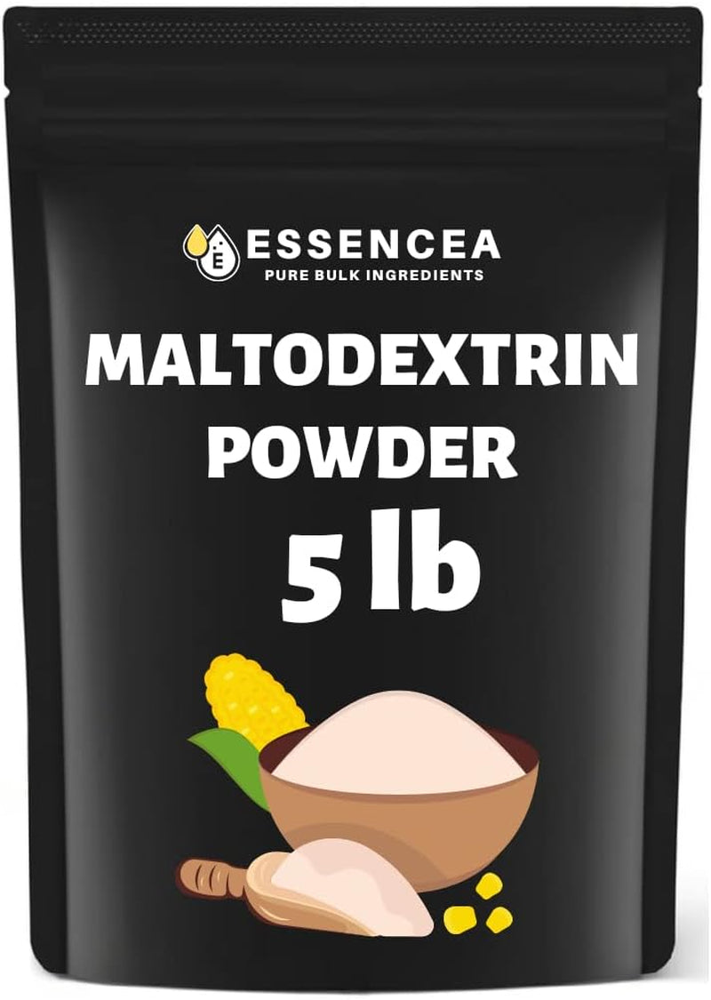 Maltodextrin Powder 5Lb Pure Bulk Ingredients | Carbohydrate Powder - Intra Workout Supplement - Carb Powder Supplement - Workout Powder Bulk Bag (80 Ounces)