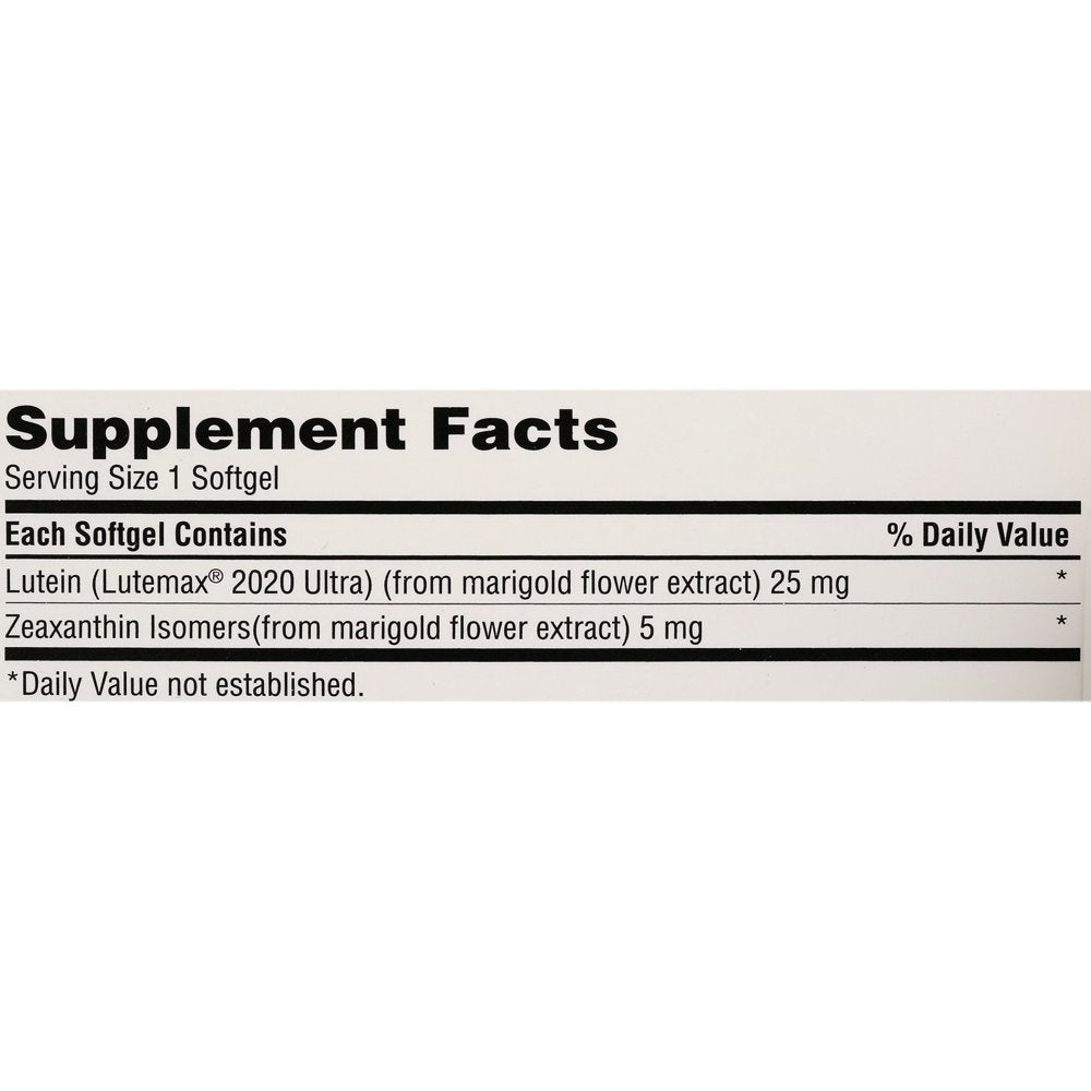 Trunature Vision Complex Lutein & Zeaxanthin, 140 Softgels