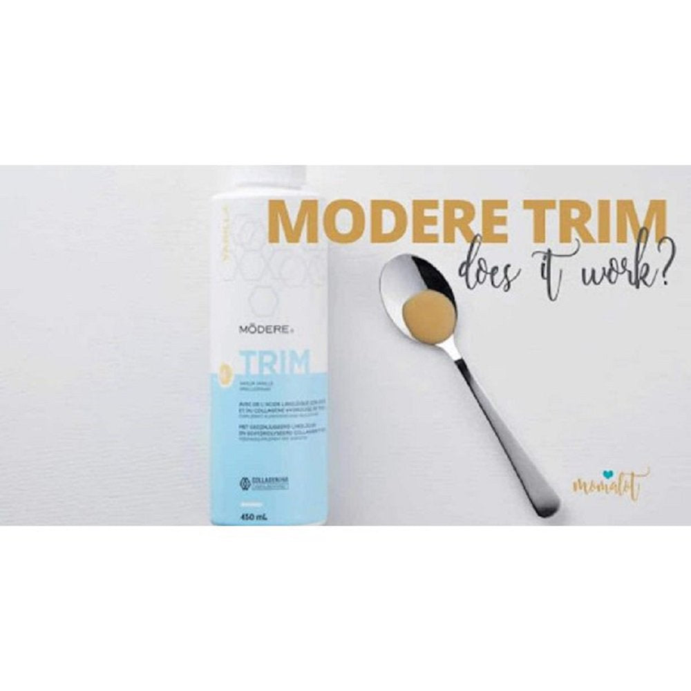 Modere Trim - Vanilla Collagen Weight Loss and Toning - Dietary Supplement to Inhibit Fat Storage, Reduce Fat Cell Formation, Improve Muscle Tone and Restore Youthful Skin