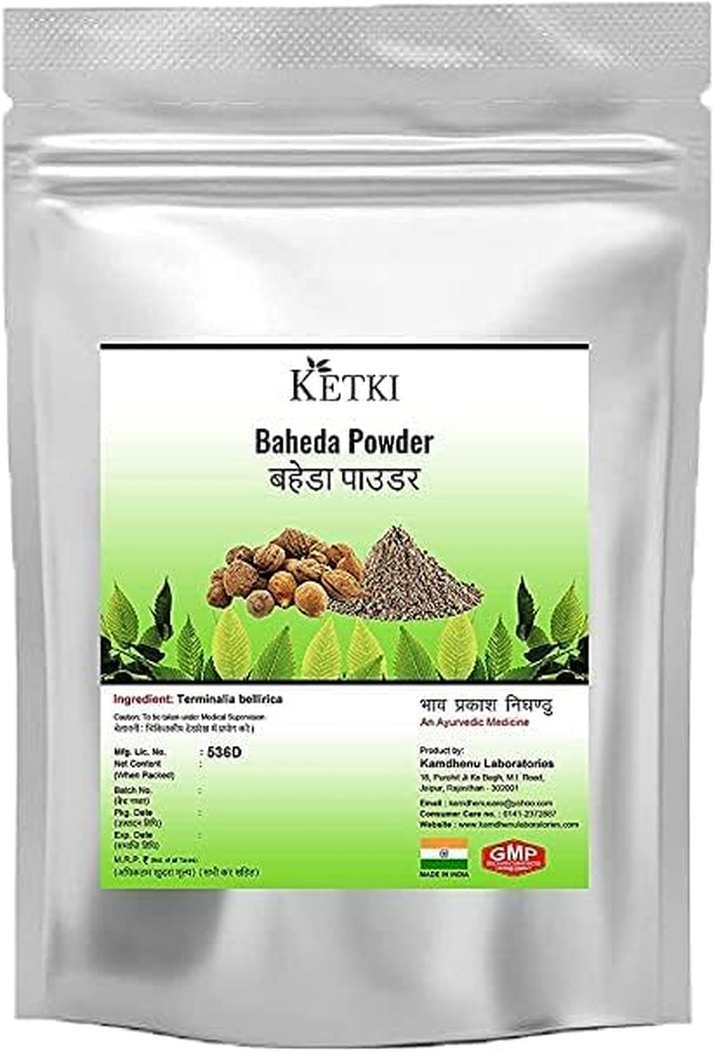 CROW Ketki Baheda Powder 250Gm (Terminalia Bellirica)