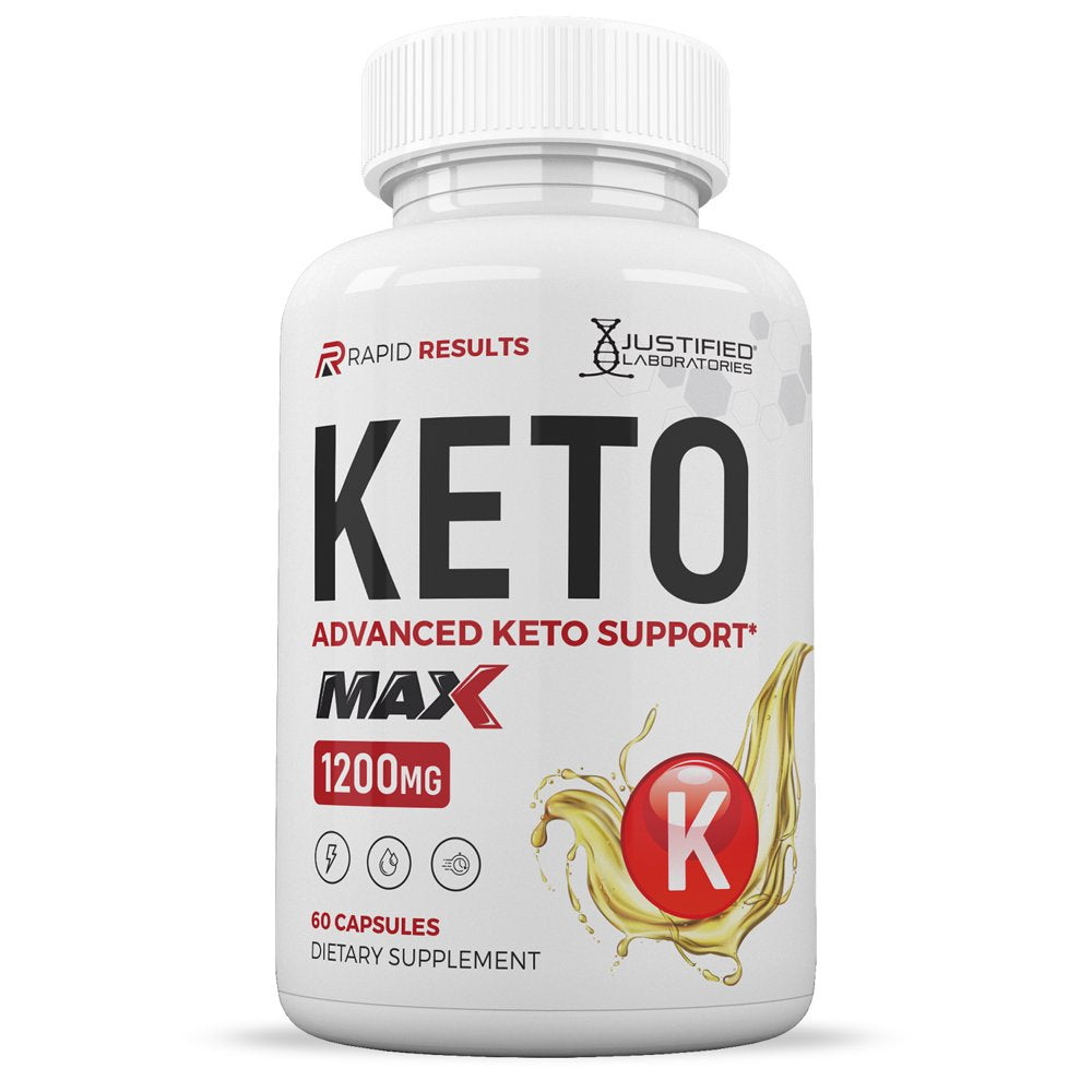 (5 Pack) Justified Laboratories Rapid Results ACV MAX Pills 1675Mg Stronger than Gummies Advanced Keto Support 300 Capsules