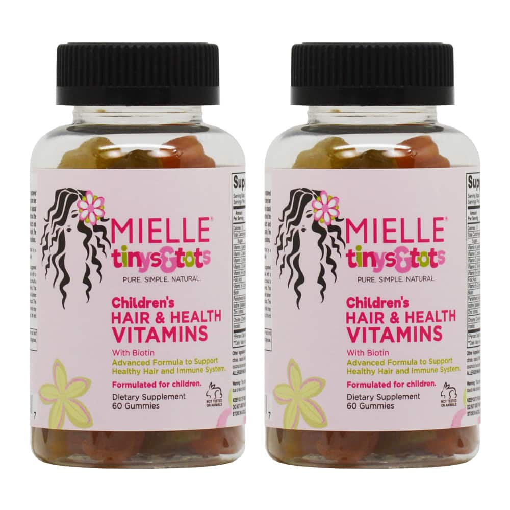 Mielle Organics Children'S Hair & Health Vitamins with Biotin 60 Ct