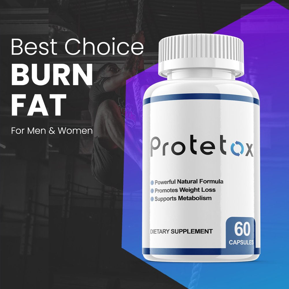 (2 Pack) Protetox - Keto Weight Loss Formula - Energy & Focus Boosting Dietary Supplements for Weight Management & Metabolism - Advanced Fat Burn Raspberry Ketones Pills - 120 Capsules