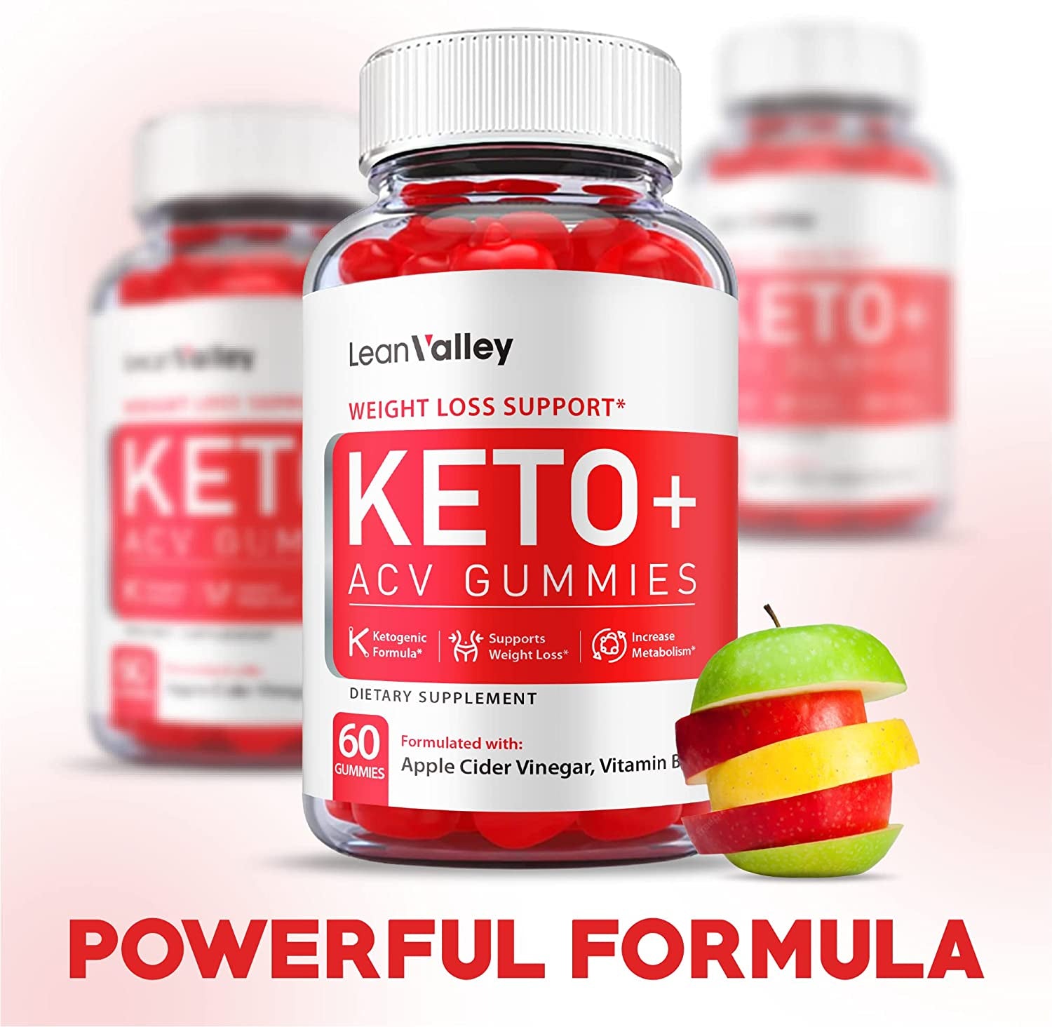 Lean Valley Keto ACV Gummies, Lean Valley Keto Gummies, Vegan, Non GMO 1000Mg Advanced Formula, Lean Valley Gummies, Lean Valley ACV Gummies with Apple Cider Vinegar, Vitamin B12 Gummy (60 Gummies)