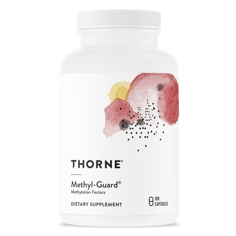 Thorne Methyl-Guard, Methylation Support Supplement with Folate and Vitamin B12, 180 Capsules