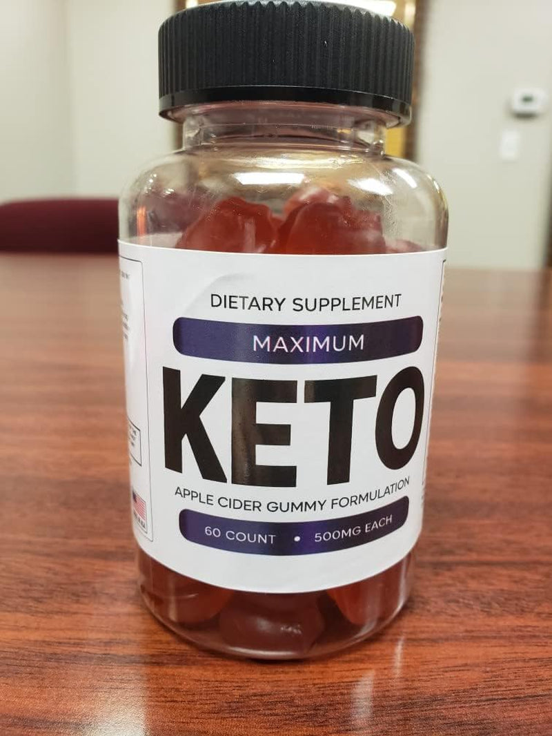 Zonata Maximum Keto Gummies, 120 Count, 2 Bottles