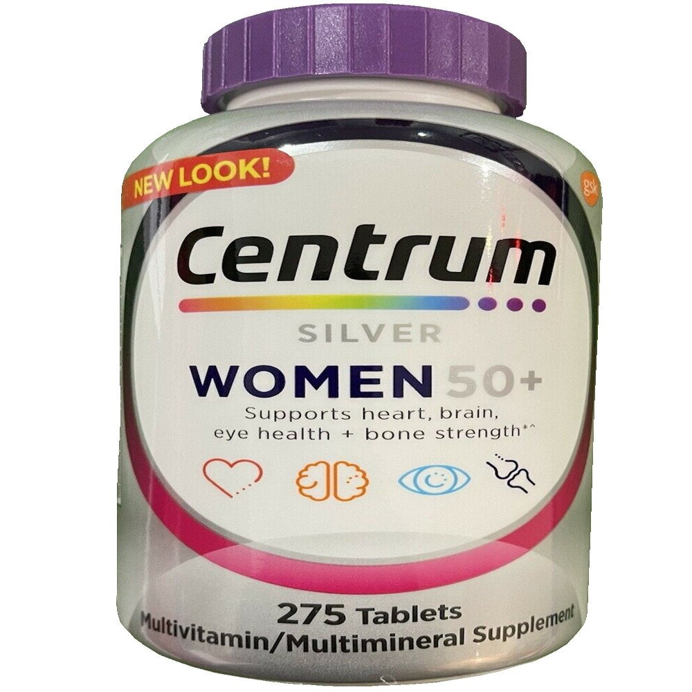 Centrum Silver Women 50+ Multivitamin Supplement - 275 Count