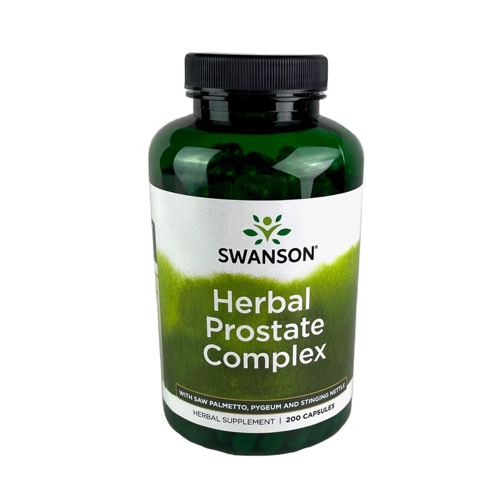 Swanson Herbal Prostate Complex Herb Blend Capsules, 200 Count