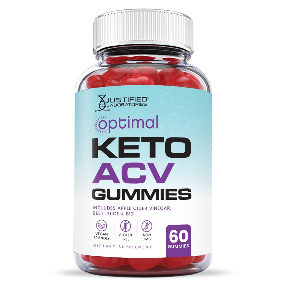 (2 Pack) Optimal Keto ACV Gummies 1000MG Dietary Supplement 120 Gummys