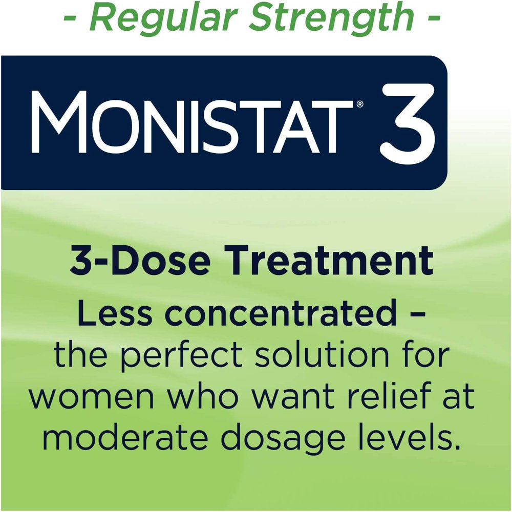 Monistat 3-Day Yeast Infection Treatment Pre-Filled Cream Applicators, 3 Ct (Pack - 1)