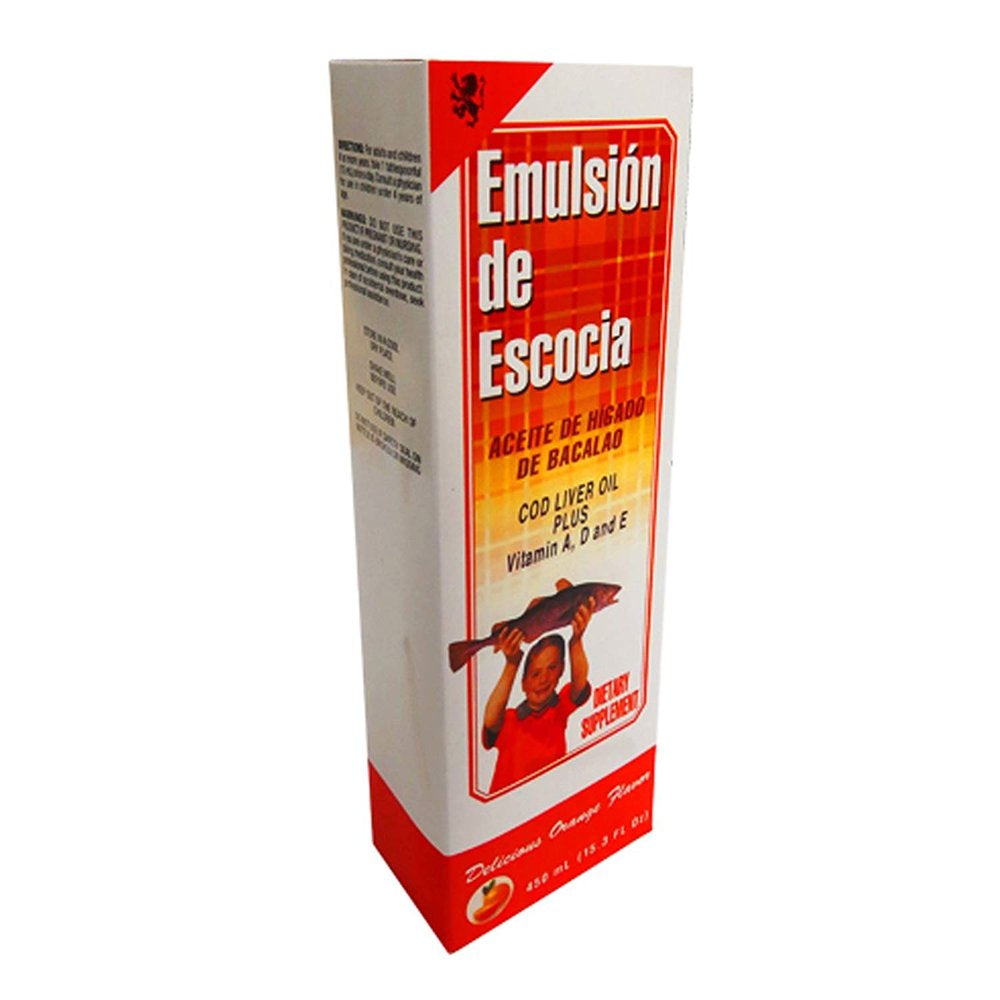 Emulsion De Escocia Cod Liver Oil Liquid, 6.5 Fl Oz