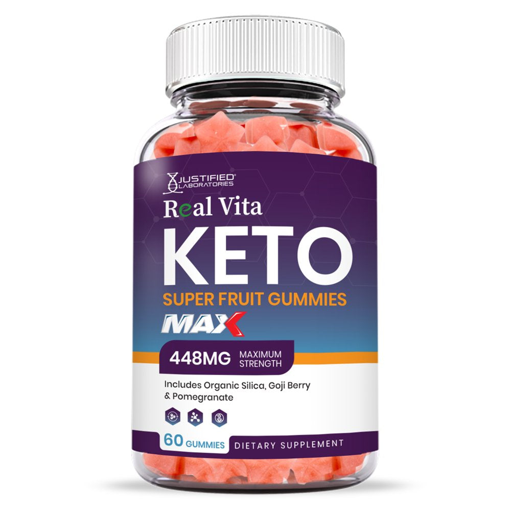 (3 Pack) Real Vita Keto Max Gummies Dietary Supplement 180 Gummys